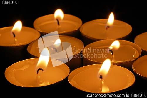 Image of romantic candles