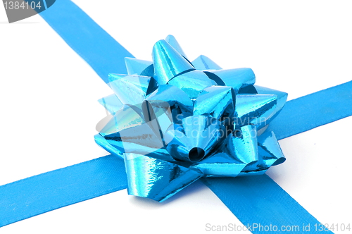 Image of Christmas Gift with ribbon