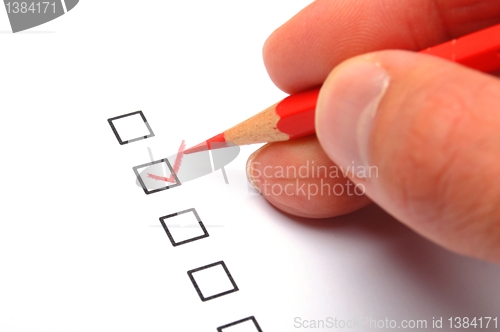 Image of customer survey