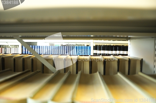 Image of look through books