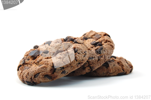 Image of cookie isolated on white background