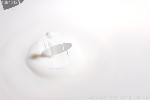 Image of milk drop