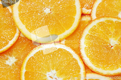 Image of orange fruit background