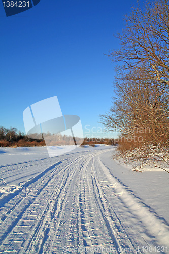 Image of winter road