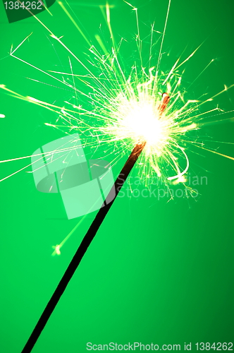 Image of holiday sparkler