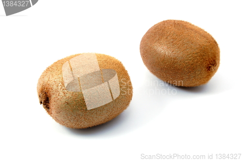 Image of kiwi fruit isolated on white background