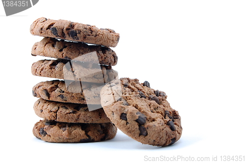 Image of cookie isolated on white background