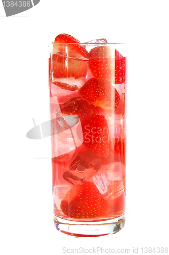 Image of strawberry fruit juice