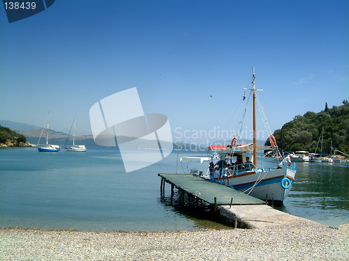 Image of Agios Stephanos taverna jetty