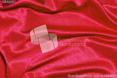 Image of red satin background