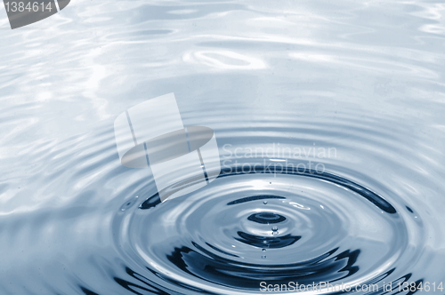 Image of water drop splashing 