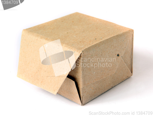 Image of carton box on white background