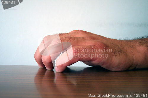 Image of bent hand