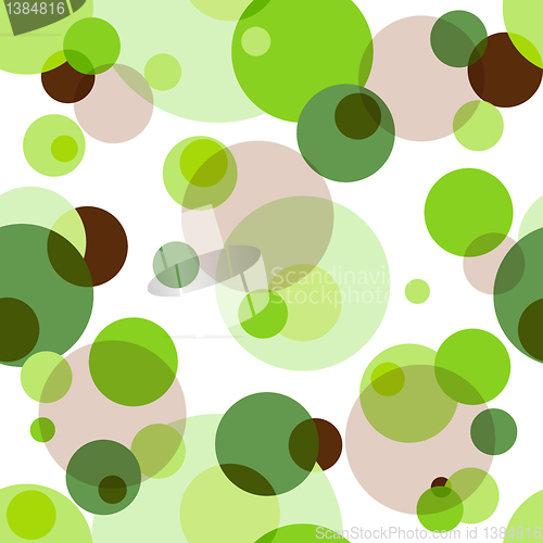 Image of Repeating pattern with circles