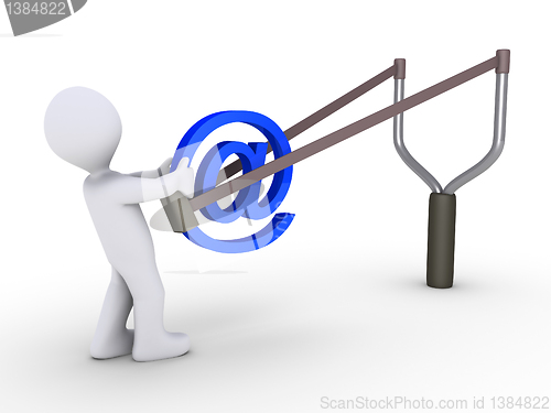 Image of Sending e-mail using slingshot