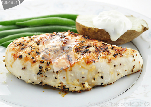Image of grilled chicken breast 