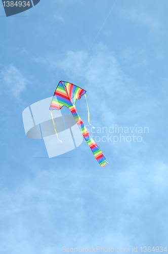 Image of striped kite