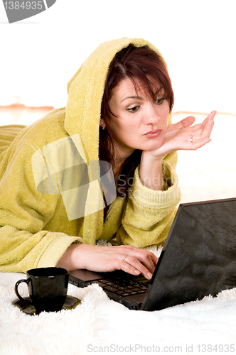 Image of woman with laptop