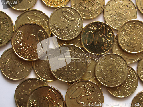 Image of Euro coins