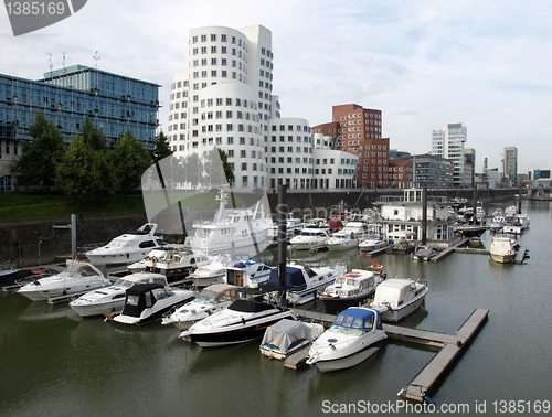 Image of Duesseldorf harbour Germany