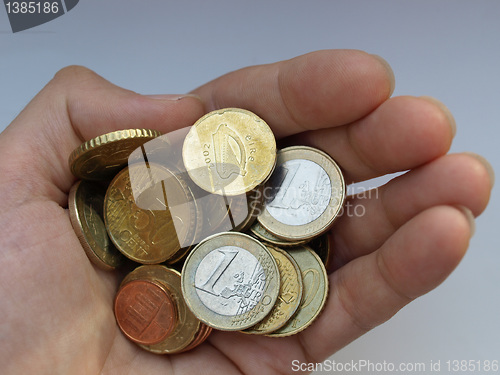 Image of Euro coins