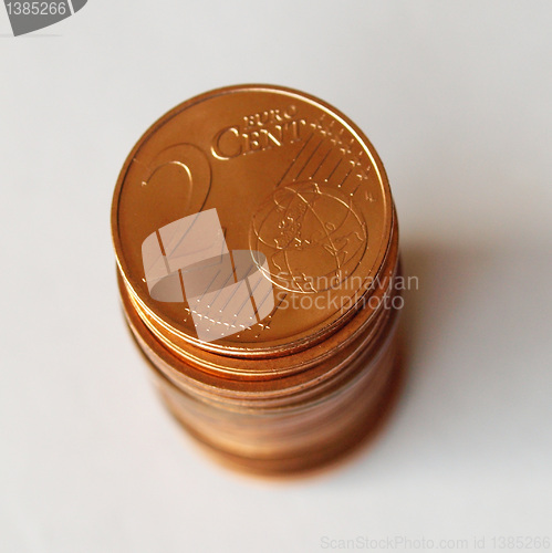 Image of Euro coins