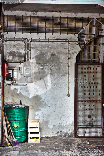 Image of Old electric control room