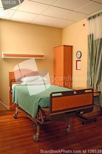 Image of hospital bed