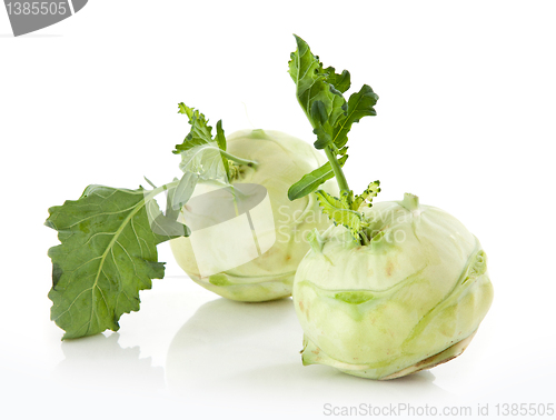 Image of fresh kohlrabi