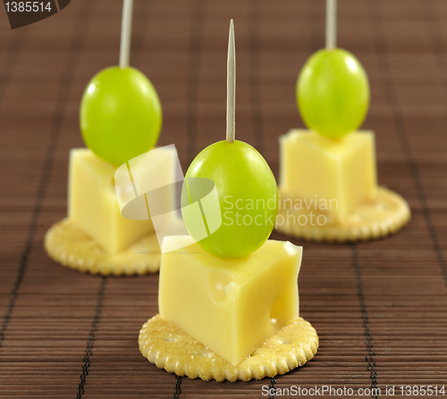 Image of cheese canape