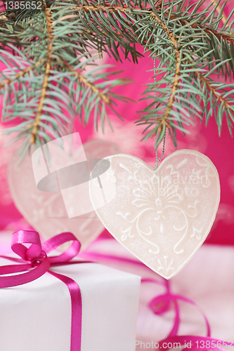 Image of christmas heart