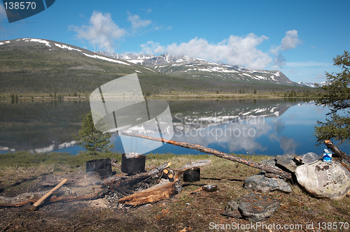 Image of Camp near the lake