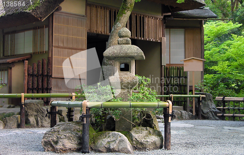 Image of Japanese tea house