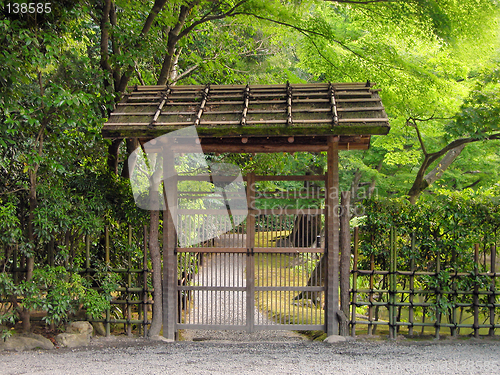 Image of Wooden gate