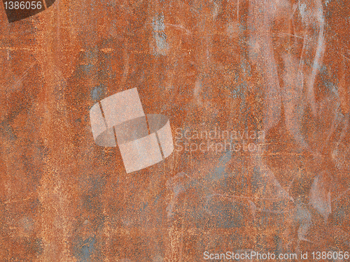 Image of Rusted steel