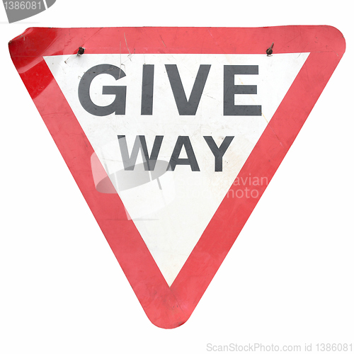 Image of A sign