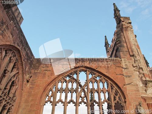 Image of Coventry Cathedral ruins