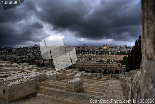 Image of Jerusalem temple mount panorama