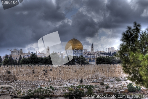 Image of Jerusalem temple mount panorama