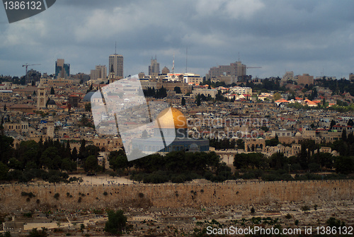 Image of Jerusalem temple mount panorama