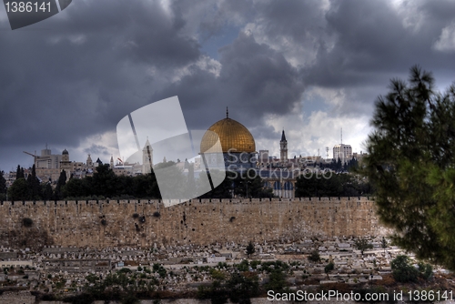 Image of Jerusalem temple mount panorama