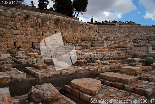 Image of Old jewish cemetry in olive mount