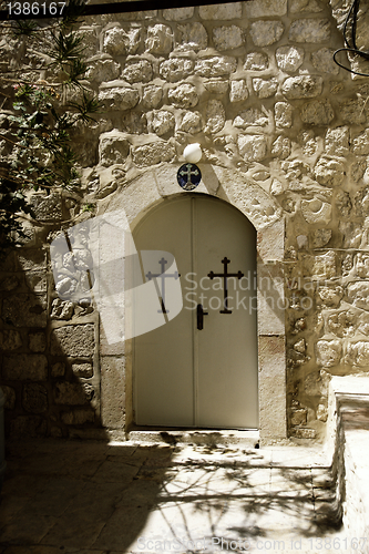 Image of Jerusalem street travel on holy land