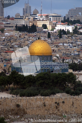 Image of Jerusalem temple mount panorama