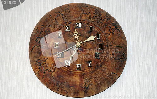 Image of Birch clock