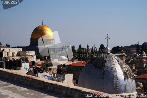 Image of Jerusalem temple mount panorama