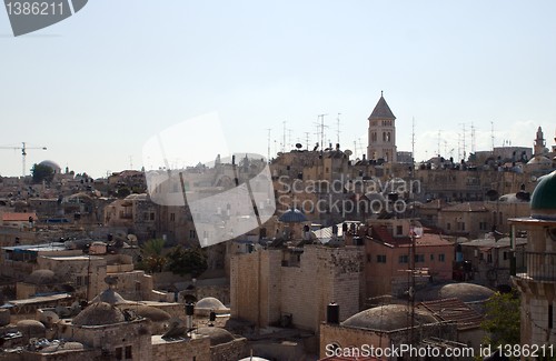 Image of Jerusalem temple mount panorama