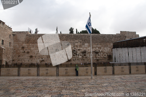 Image of Wailing wall in jerusalem