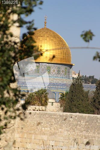 Image of  Gold Dome of the rock