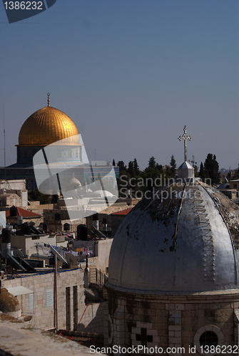 Image of Jerusalem temple mount panorama